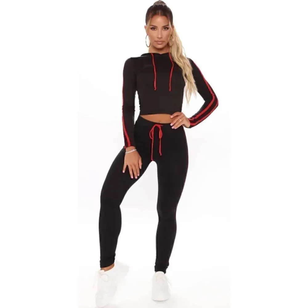 NWT Fashion Nova Tennis Courts III Hoodie, Size XL